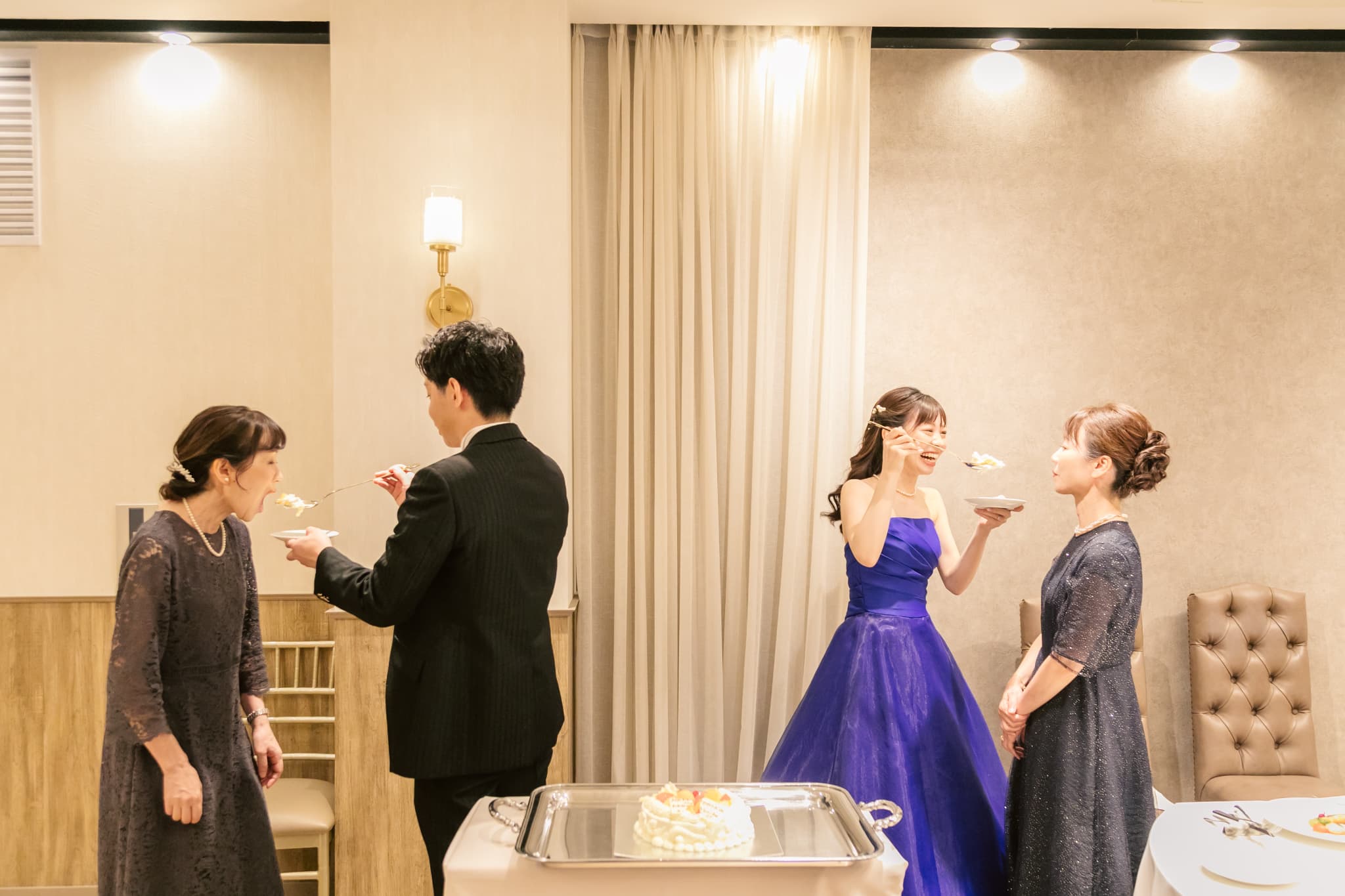 ウェディングレポート第三弾★ドレスチェンジをしてアットホームなご会食